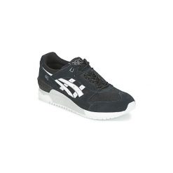 Buty Asics GEL-RESPECTOR. Czarne trampki i tenisówki damskie Asics, bez wzorów, bez zapięcia. Za 299,40 zł.