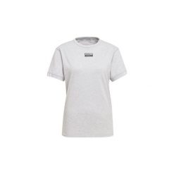 T-shirty z krótkim rękawem adidas Tee. Szare t-shirty damskie Adidas, xxs, bez wzorów, bez kołnierzyka. Za 119,00 zł.