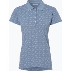 Marie Lund - Damska koszulka polo, niebieski. Niebieskie bluzki sportowe damskie marki Marie Lund, l, z nadrukiem. Za 129,95 zł.