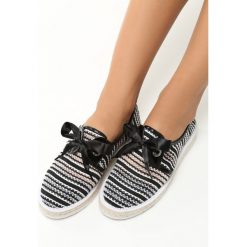 Espadryle damskie: Czarne Espadryle Fernweh