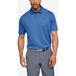 Under Armour Performance Polo Koszulka Niebieski. Niebieskie podkoszulki męskie Under Armour, s, bez wzorów, z elastanu, polo, bez rękawów. Za 257,95 zł.