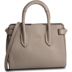 Torebka FURLA - Pin 994163 B BQM3 OAS Sabbia b. Szare torebki klasyczne damskie Furla, bez wzorów, ze skóry, klasyczne, bez dodatków. W wyprzedaży za 649,00 zł.