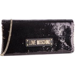 Torebka LOVE MOSCHINO - JC4105PP17LL200A Nero. Czarne torebki klasyczne damskie Love Moschino, bez wzorów, ze skóry ekologicznej, wizytowe, bez dodatków. W wyprzedaży za 389,00 zł.