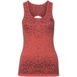 Odlo Koszulka tech. Odlo TOP Crew neck Singlet BLACKCOMB - 312401 - 312401/30388/S. Brązowe bluzki damskie marki Odlo, s. Za 138,82 zł.