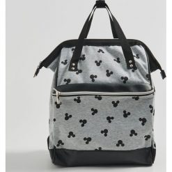 Plecak Mickey Mouse - Jasny szary. Szare plecaki damskie Sinsay, z motywem z bajki. Za 79,99 zł.