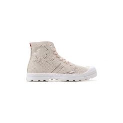 Buty Palladium Mid LP Perf 95756-683-M. Różowe trampki i tenisówki damskie marki Palladium, bez wzorów, bez zapięcia. Za 324,10 zł.