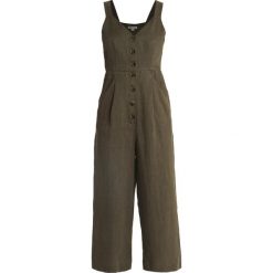 Whistles LIZA BUTTON Kombinezon khaki. Brązowe kombinezony damskie marki Whistles, ze lnu. Za 859,00 zł.