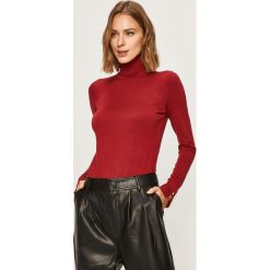 Liu Jo - Sweter. Czerwone swetry damskie Liu Jo, xs, bez wzorów, z wiskozy, bez rękawów, bez kaptura. W wyprzedaży za 139,90 zł.