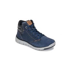 Buty Dziecko Geox J XUNDAY BOY. Niebieskie trampki chłopięce marki Geox. Za 299,00 zł.