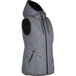 Kamizelka funkcyjna bonprix czarny z nadrukiem. Czarne kamizelki damskie bonprix, z nadrukiem, bez kaptura. Za 134,99 zł.