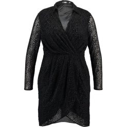 Sukienki: Missguided Plus OVER LEOPARD DRESS Sukienka letnia black