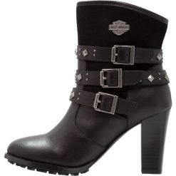 Botki damskie: Harley Davidson ABBEY Botki kowbojki i motocyklowe black