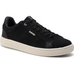 Sneakersy JACK&JONES - Jfwolly 12140984 Antracite. Czarne sneakersy męskie Jack&Jones, bez zapięcia. W wyprzedaży za 199,00 zł.