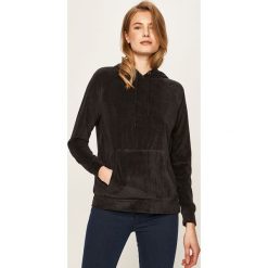 Brave Soul - Bluza. Czarne bluzy damskie Brave Soul, s, bez wzorów, z poliesteru, bez rękawów, z kapturem. W wyprzedaży za 49,90 zł.