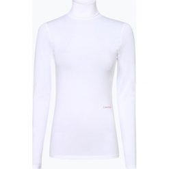 Calvin Klein Womenswear - Damska koszulka z długim rękawem, czarny. Czarne t-shirty damskie marki Calvin Klein Womenswear, xl, z napisami, bez kołnierzyka. Za 149,95 zł.