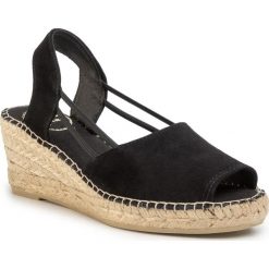 Espadryle TONI PONS - Tibet-A Negre. Czarne espadryle damskie Toni Pons, bez wzorów, ze skóry, bez obcasa, na obcasie. Za 229,00 zł.