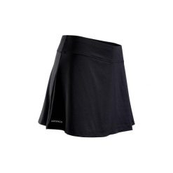 Spódniczka tenisowa SK Soft 500 damska. Czarne spódniczki damskie ARTENGO, xl, bez wzorów, z elastanu. Za 39,99 zł.