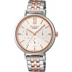 CASIO Sheen SHE-3064SPG-7AUER. Białe zegarki damskie CASIO. W wyprzedaży za 325,00 zł.