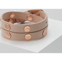 Bransoletki damskie na nogę: Tory Burch DOUBLE WRAP BRACELET Bransoletka light oak/rose goldcoloured