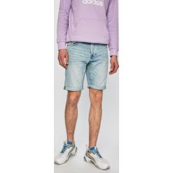 Only & Sons - Szorty. Niebieskie spodenki i szorty męskie Only & Sons, bez wzorów, z bawełny, casualowe. W wyprzedaży za 99,90 zł.