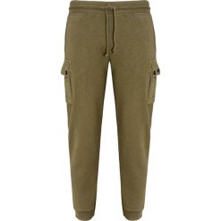 Spodnie AERONAUTICA MILITARE. Zielone spodnie męskie Aeronautica Militare, m, bez wzorów, z bawełny. W wyprzedaży za 526,00 zł.