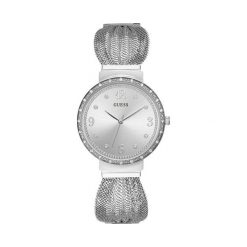 Zegarek GUESS - Chiffon W1083L1 SILVER TONE/SILVER TONE. Szare zegarki damskie Guess. W wyprzedaży za 649,00 zł.