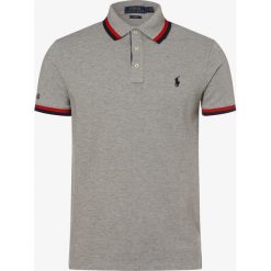 Polo Ralph Lauren - Męska koszulka polo, szary. Szare koszulki męskie Polo Ralph Lauren, m, w paski, klasyczne, polo, bez rękawów. Za 529,95 zł.