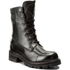 Buty zimowe damskie: Trapery TWINSET – Anfibio CA7TBA Nero 0006