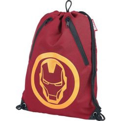 Iron Man Rubber Print Torba treningowa czerwony. Czerwone torebki klasyczne damskie Iron Man, bez wzorów. Za 54,90 zł.