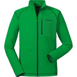 Kurtka polarowa "Savoyen" w kolorze zielonym. Zielone bluzy męskie Schöffel, m, bez wzorów, z materiału, bez kaptura. W wyprzedaży za 184,95 zł.