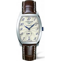 LONGINES EVIDENZA L2.642.4.73.4. Białe zegarki męskie LONGINES, ze stali. Za 7590,00 zł.
