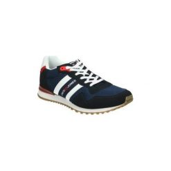 Buty Jack Jones STELLAR. Niebieskie trampki męskie Jack & Jones, bez wzorów, bez zapięcia. Za 219,40 zł.