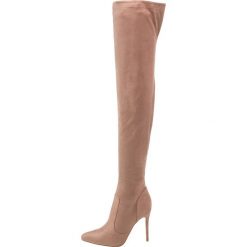 Public Desire SONAR Kozaki na obcasie taupe. Różowe bez kategorii marki Public Desire, z materiału, na obcasie. Za 249,00 zł.