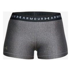 Under Armour Szorty Szary. Szare szorty damskie Under Armour, l, bez wzorów, z elastanu. Za 119,95 zł.