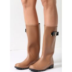 Kalosze damskie: Beżowe Kalosze Raining Men