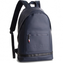 Plecak TOMMY HILFIGER - Offshore Backpack AM0AM04231 902. Niebieskie torby męskie skórzane TOMMY HILFIGER, bez wzorów, ze skóry ekologicznej. Za 599,00 zł.