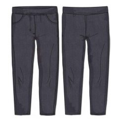Minoti Dziewczęce Legginsy Jeg, 128, Szare. Szare legginsy dziewczęce marki MINOTI, z bawełny. Za 33,00 zł.