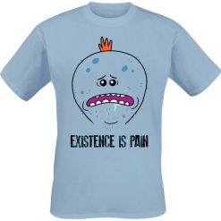 T-shirty męskie: Rick And Morty Mr. Meeseeks – Existence Is Pain T-Shirt niebieski
