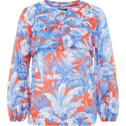 J.CREW RATTI RIO FLORAL Bluzka blue multi. Niebieskie bluzki damskie marki J.CREW, m, bez wzorów, z bawełny, bez kołnierzyka, bez rękawów. Za 609,00 zł.