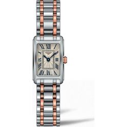 LONGINES DolceVita L5.258.5.71.7. Szare zegarki damskie LONGINES, złote. Za 6550,00 zł.