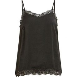 VILA Cava Lace Tank damski Single t-Noos Black (rozmiar XS). Czarne koszulki damskie Vila, xs, bez wzorów, bez kołnierzyka, bez rękawów. W wyprzedaży za 82,00 zł.