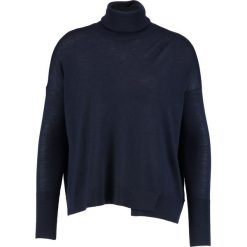 Swetry klasyczne damskie: Stefanel MAGLIAABBOT Sweter blue
