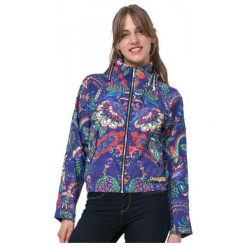 Desigual Kurtka Damska Melisa 42 Wielokolorowy. Szare kurtki damskie marki Desigual. W wyprzedaży za 255,00 zł.