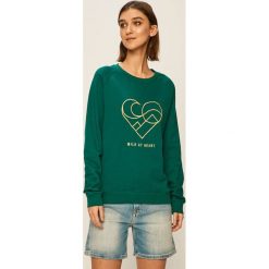 Femi Stories - Bluza Baret. Różowe bluzy damskie Femi Stories, s, z aplikacjami, z bawełny, bez rękawów, bez kaptura. Za 219,90 zł.