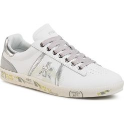 Sneakersy PREMIATA - Andy 3901 White. Białe sneakersy męskie Premiata, na co dzień, bez wzorów, ze skóry, klasyczne, bez zapięcia. Za 679,00 zł.