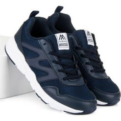 MĘSKIE OBUWIE SPORTOWE - odcienie niebieskiego. Niebieskie buty sportowe męskie marki AX BOXING. Za 69,90 zł.