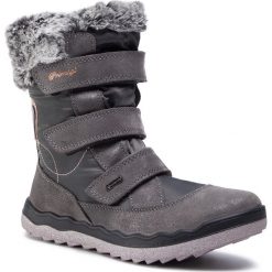 Śniegowce PRIMIGI - GORE-TEX 6381522 D Grig. Szare śniegowce dziewczęce Primigi, bez zapięcia. Za 439,00 zł.