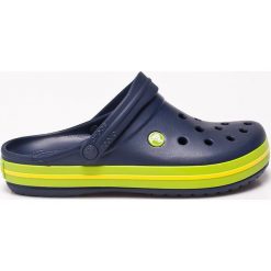 Crocs - Klapki. Niebieskie chodaki męskie Crocs, z materiału. W wyprzedaży za 169,90 zł.