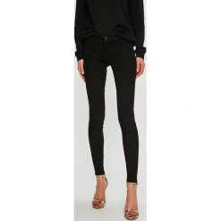 Tally Weijl - Jeansy. Czarne jeansy damskie skinny marki TALLY WEIJL, z elastanu, z obniżonym stanem. Za 129,90 zł.