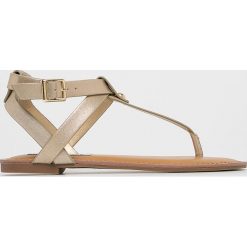 Steve Madden - Sandały Hidden. Czarne klapki damskie Steve Madden, bez wzorów, ze skóry, bez obcasa, na obcasie. W wyprzedaży za 199,90 zł.